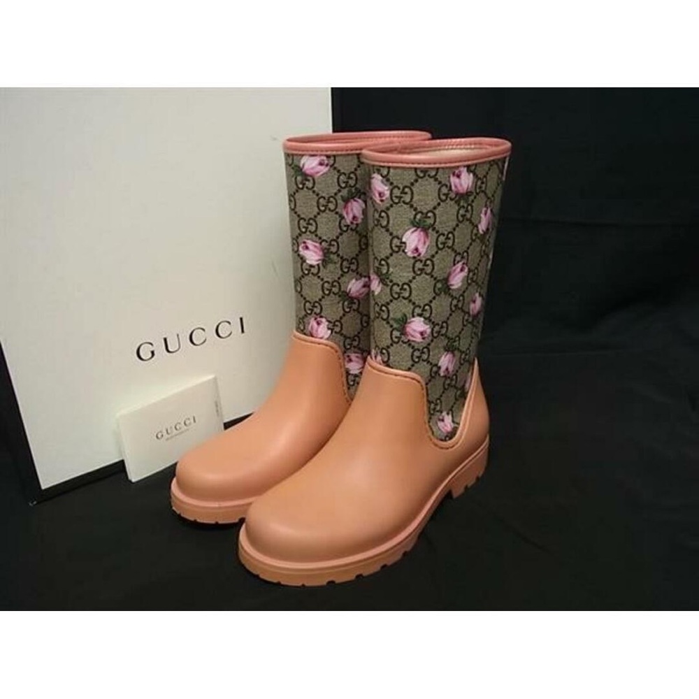 Gucci rain boots